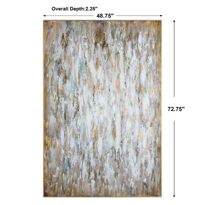 Bright Morning Wall Art Hand Painted Canvas-Mirrors/Pictures-Uttermost-Lighting Design Store