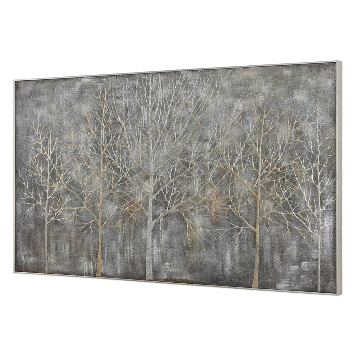 Parkview Wall Art Hand Painted Canvas-Mirrors/Pictures-Uttermost-Lighting Design Store