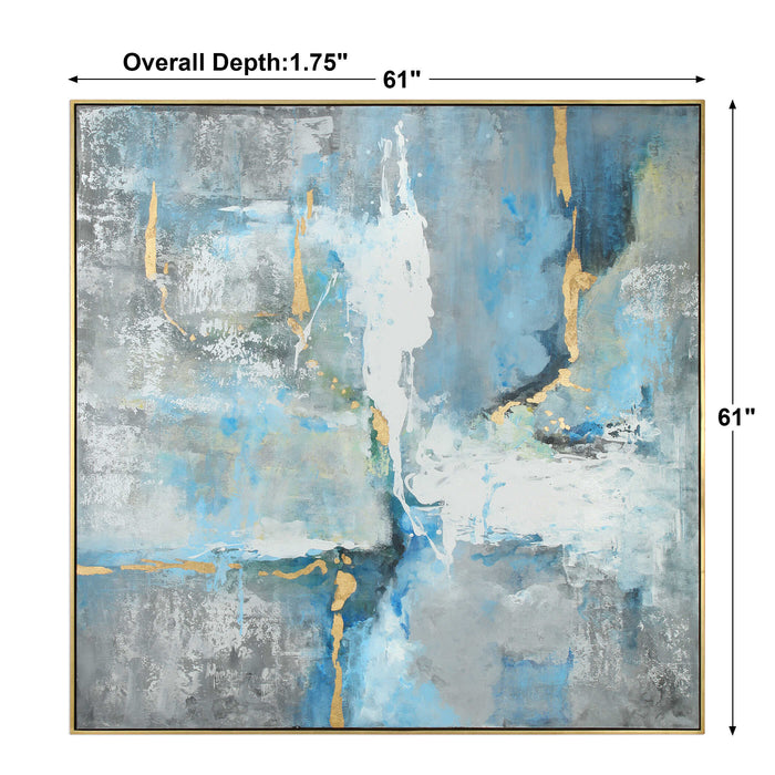 Meditation Wall Art Gold-Mirrors/Pictures-Uttermost-Lighting Design Store