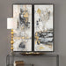 Life Scenes Wall Art Black-Mirrors/Pictures-Uttermost-Lighting Design Store