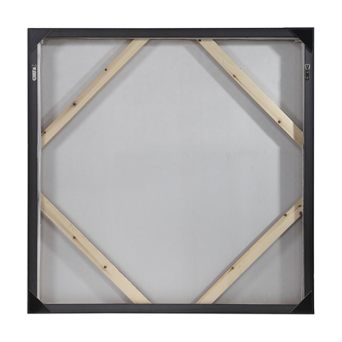 Cotton Woods Wall Art Antique Silver-Mirrors/Pictures-Uttermost-Lighting Design Store