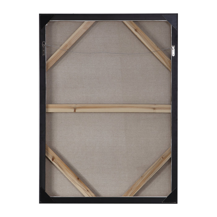 Tidal Wave Wall Art Silver-Mirrors/Pictures-Uttermost-Lighting Design Store