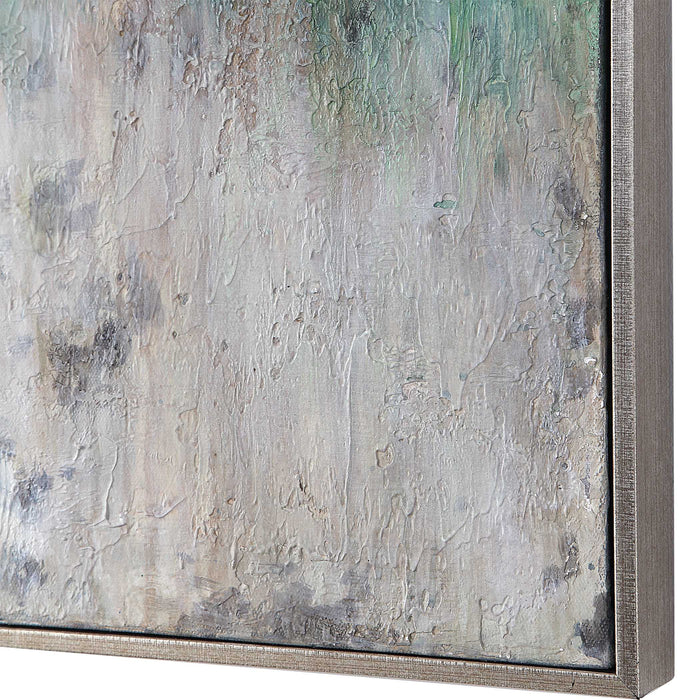 Tidal Wave Wall Art Silver-Mirrors/Pictures-Uttermost-Lighting Design Store