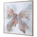 Free Hand Painted Canvas Antiqued Gold Leaf-Mirrors/Pictures-Uttermost-Lighting Design Store