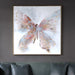 Free Hand Painted Canvas Antiqued Gold Leaf-Mirrors/Pictures-Uttermost-Lighting Design Store