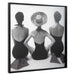 Ladies' Swimwear, 1959 Fashion Print Matte Black-Mirrors/Pictures-Uttermost-Lighting Design Store