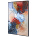 Summer Sunset Abstract Art Matte Black-Mirrors/Pictures-Uttermost-Lighting Design Store