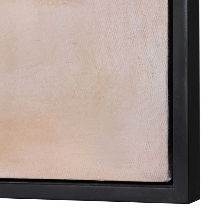 Summer Sunset Abstract Art Matte Black-Mirrors/Pictures-Uttermost-Lighting Design Store