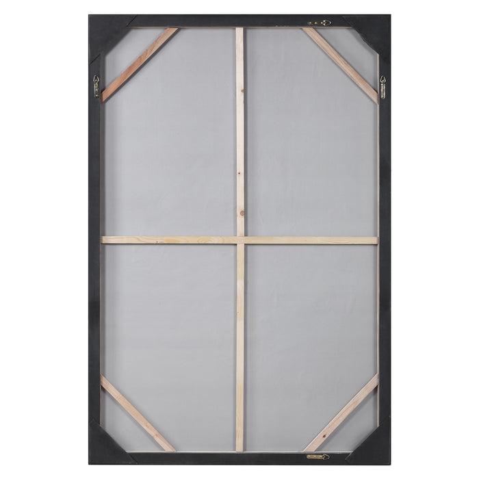 Summer Sunset Abstract Art Matte Black-Mirrors/Pictures-Uttermost-Lighting Design Store