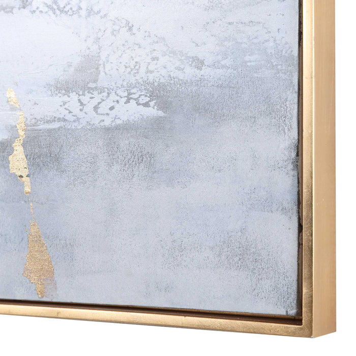 Road Less Traveled Abstract Art Antique Gold Leaf-Mirrors/Pictures-Uttermost-Lighting Design Store