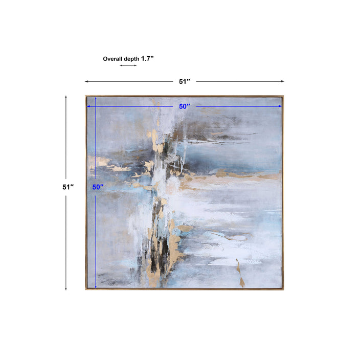 Road Less Traveled Abstract Art Antique Gold Leaf-Mirrors/Pictures-Uttermost-Lighting Design Store