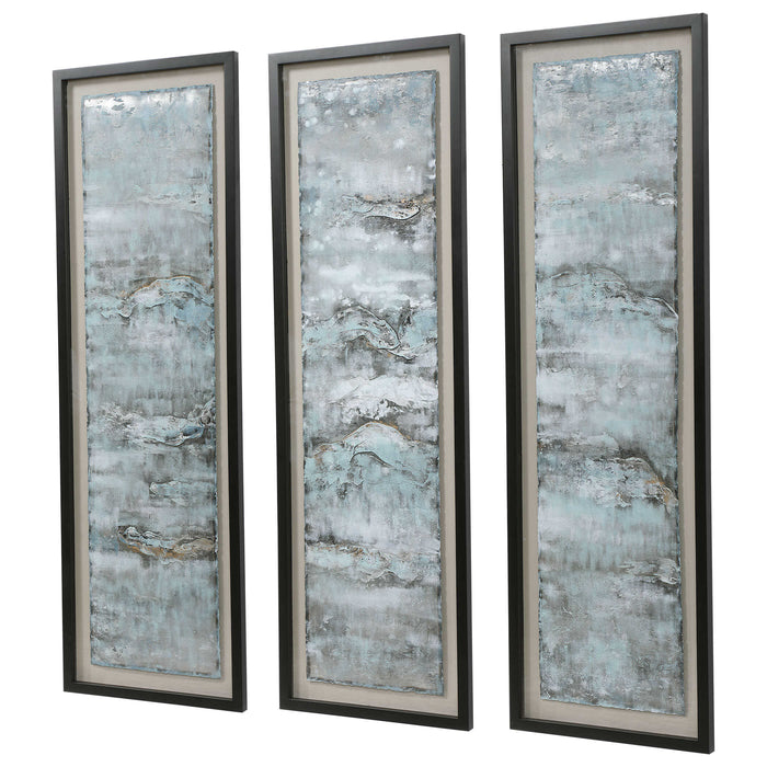 Ocean Swell Wall Art Black-Mirrors/Pictures-Uttermost-Lighting Design Store