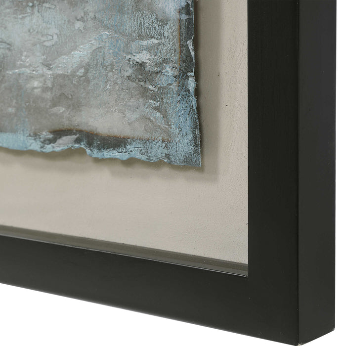 Ocean Swell Wall Art Black-Mirrors/Pictures-Uttermost-Lighting Design Store