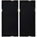 Glimmering Agate Abstract Prints Black-Mirrors/Pictures-Uttermost-Lighting Design Store