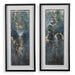 Glimmering Agate Abstract Prints Black-Mirrors/Pictures-Uttermost-Lighting Design Store