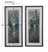 Glimmering Agate Abstract Prints Black-Mirrors/Pictures-Uttermost-Lighting Design Store