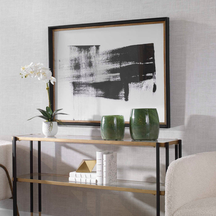 Mystere Print Black-Mirrors/Pictures-Uttermost-Lighting Design Store