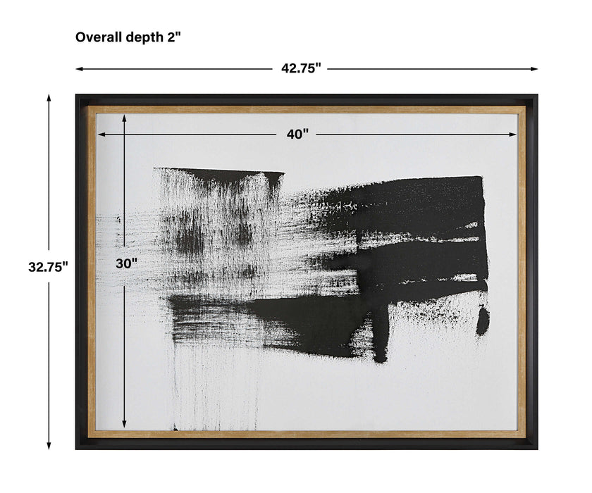 Mystere Print Black-Mirrors/Pictures-Uttermost-Lighting Design Store