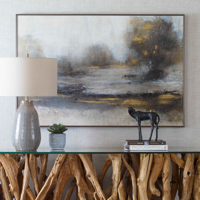 Gilt Framed Print Gold Leaf-Mirrors/Pictures-Uttermost-Lighting Design Store