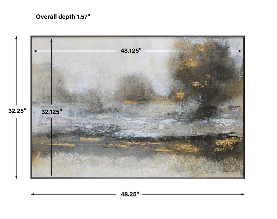 Gilt Framed Print Gold Leaf-Mirrors/Pictures-Uttermost-Lighting Design Store