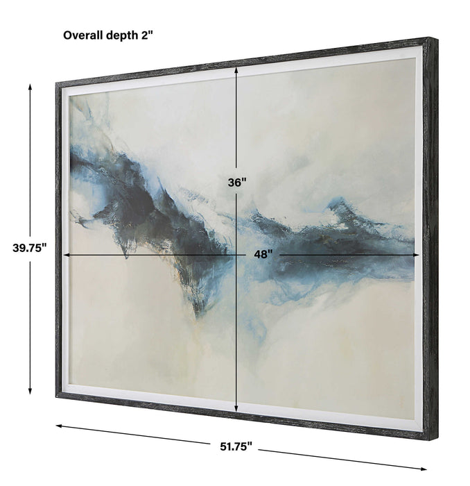 Terra Nova Framed Print Black-Mirrors/Pictures-Uttermost-Lighting Design Store