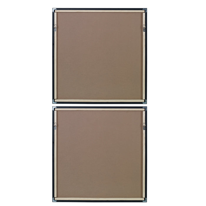 Vivacious Framed Prints, Set/2 Black-Mirrors/Pictures-Uttermost-Lighting Design Store