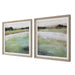 Vivid Vista Framed Prints, Set/2 Natural-Mirrors/Pictures-Uttermost-Lighting Design Store