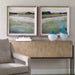 Vivid Vista Framed Prints, Set/2 Natural-Mirrors/Pictures-Uttermost-Lighting Design Store