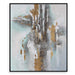 Mountain Mist Hand Painted Canvas Black-Mirrors/Pictures-Uttermost-Lighting Design Store