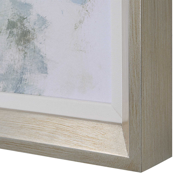 Far Away View Framed Prints, Set/2 Champagne Silver-Mirrors/Pictures-Uttermost-Lighting Design Store