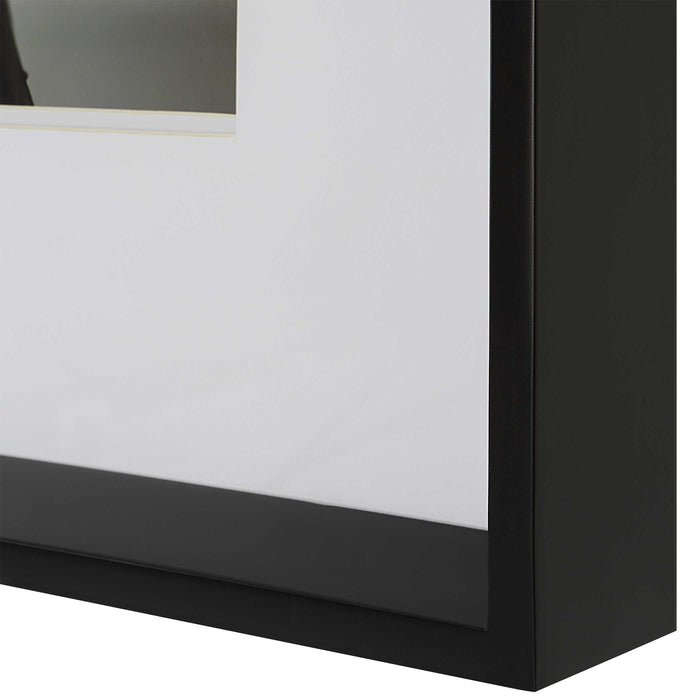 Eyes On The Prize Framed Print Satin Black Chamfered Edge-Mirrors/Pictures-Uttermost-Lighting Design Store