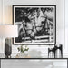 Apple Of My Eye Framed Print Satin Black-Mirrors/Pictures-Uttermost-Lighting Design Store