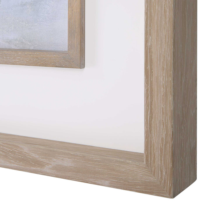 Misty Moonlight Wall Art Pine Wood-Mirrors/Pictures-Uttermost-Lighting Design Store