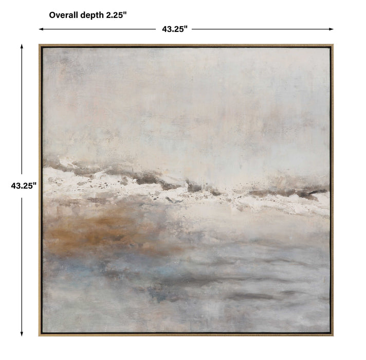 Storm Clouds Wall Art Gold-Mirrors/Pictures-Uttermost-Lighting Design Store