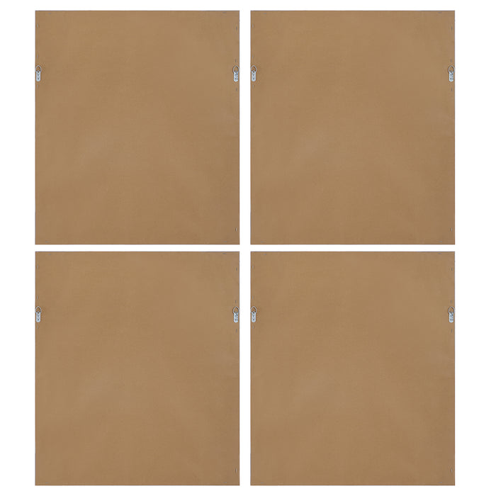 Heirloom Blooms Framed Prints Set/4 Gray-Mirrors/Pictures-Uttermost-Lighting Design Store