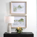 Serene Framed Prints, Set/2 Gray Washed Pine-Mirrors/Pictures-Uttermost-Lighting Design Store