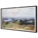 Above Landscape Print White Linen Mat And Black Wood-Mirrors/Pictures-Uttermost-Lighting Design Store