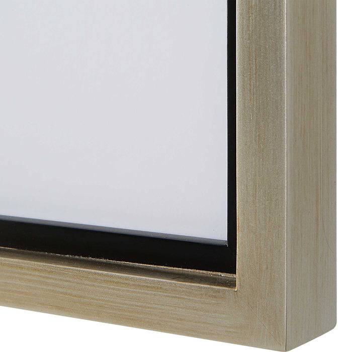 Blueprints Prints, Set Of 2 Champagne Gold-Mirrors/Pictures-Uttermost-Lighting Design Store