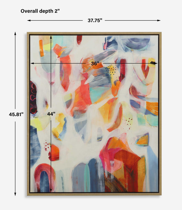 Reawaken Wall Art Gold-Mirrors/Pictures-Uttermost-Lighting Design Store