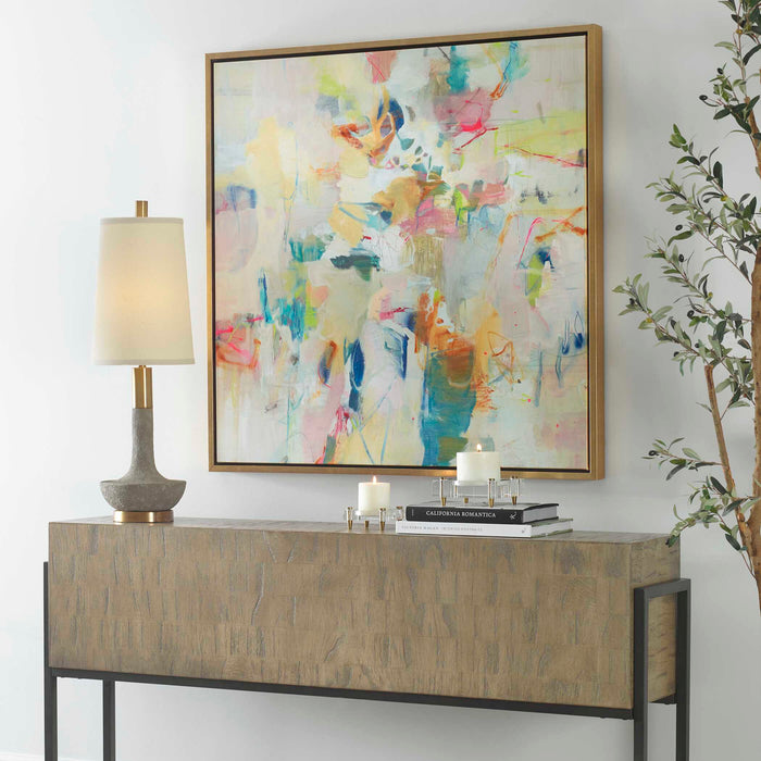 Party Time Wall Art Gold-Mirrors/Pictures-Uttermost-Lighting Design Store