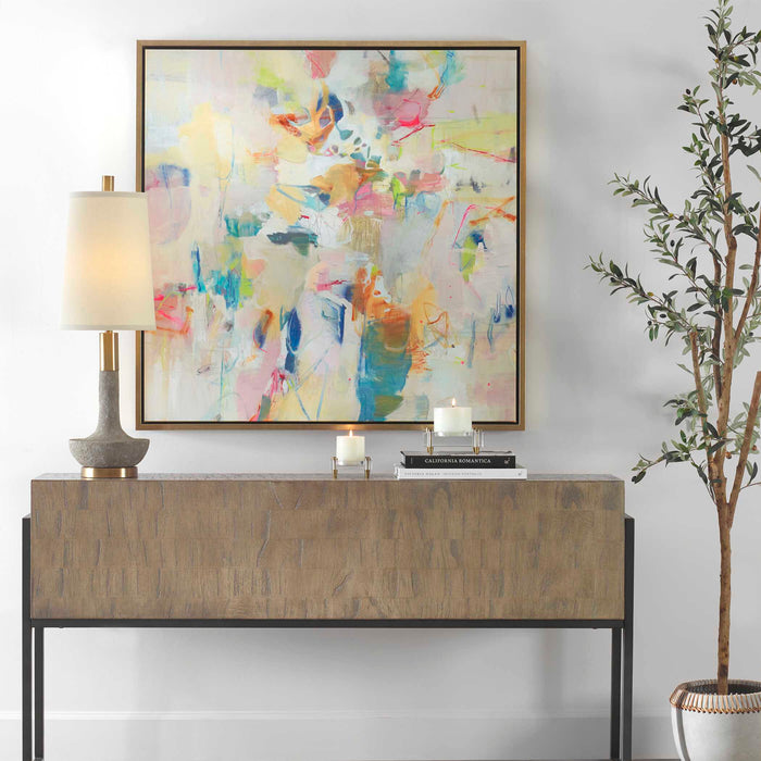 Party Time Wall Art Gold-Mirrors/Pictures-Uttermost-Lighting Design Store