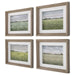 Quiet Meadows Framed Prints, S/4-Uttermost-Lighting Design Store