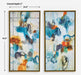 Casual Moments Abstract Art, Set/2 Gold-Mirrors/Pictures-Uttermost-Lighting Design Store