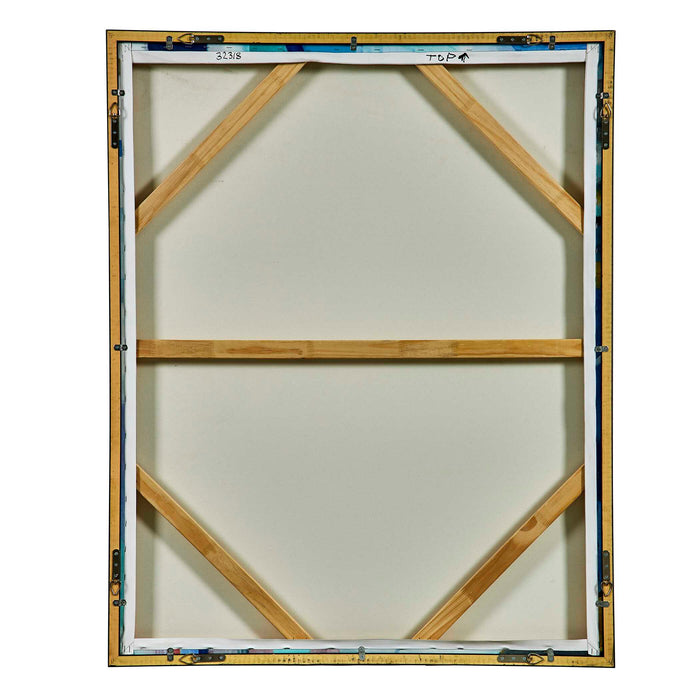 The Story Of Water Abstract Art Gold-Mirrors/Pictures-Uttermost-Lighting Design Store