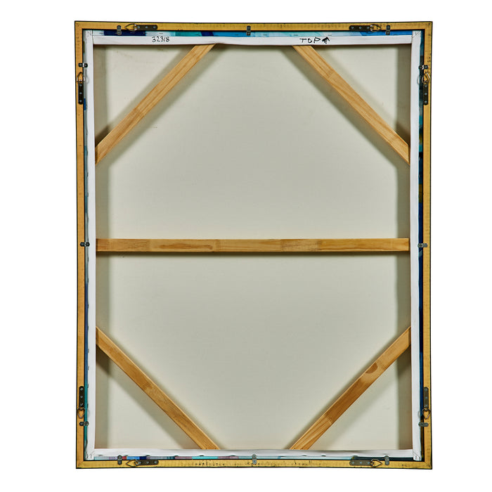 The Story Of Water Abstract Art Gold-Mirrors/Pictures-Uttermost-Lighting Design Store