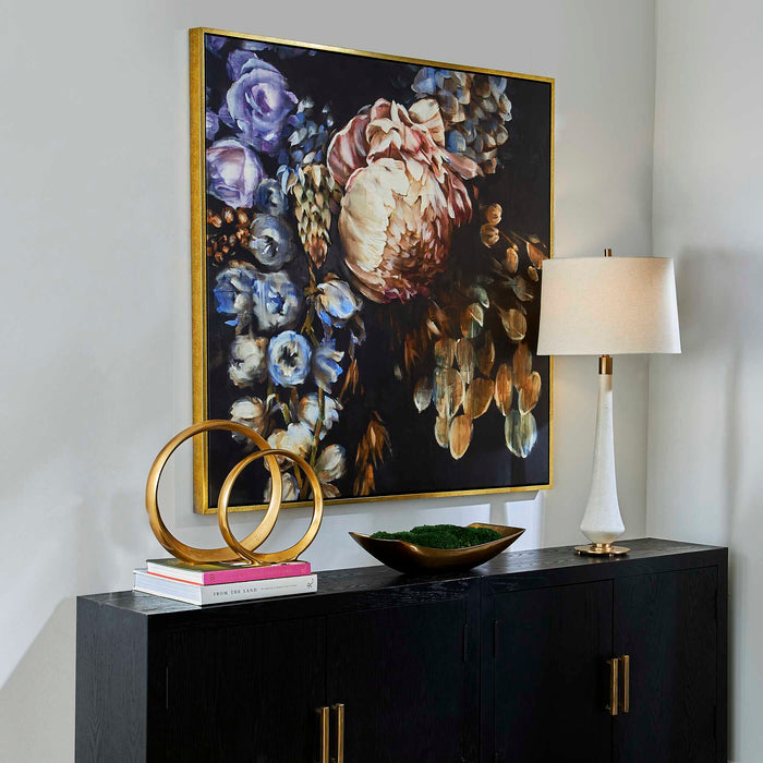 Natural Wonder Floral Art Gold-Mirrors/Pictures-Uttermost-Lighting Design Store