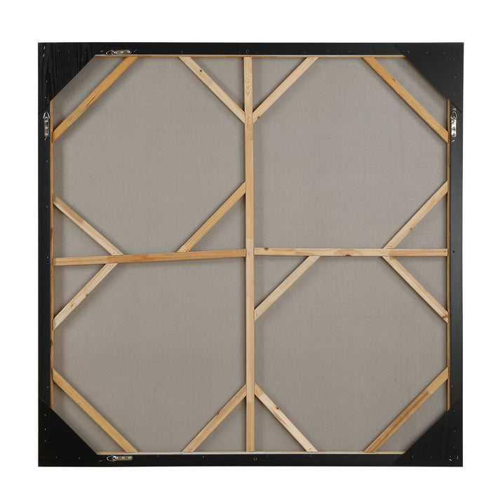 Contort Wall Art Champagne Silver-Lamps-Uttermost-Lighting Design Store