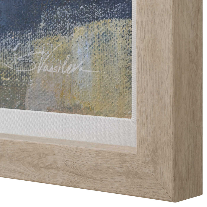 Dusk Framed Prints, S/2 Natural Wood Grain-Furniture-Uttermost-Lighting Design Store