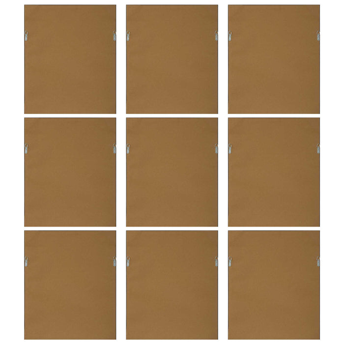 Botanical Flowers Framed Prints, S/9 Champagne Gold-Mirrors/Pictures-Uttermost-Lighting Design Store