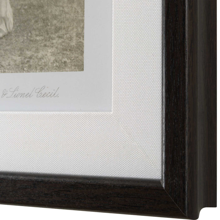 Equine Dynasty Framed Prints, S/9 Dark Walnut-Mirrors/Pictures-Uttermost-Lighting Design Store